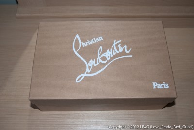 Christian Louboutin Pigalle 100MM (the box)